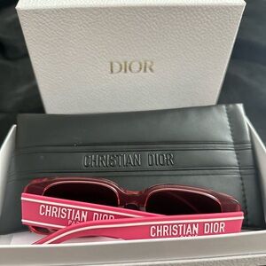 Pink Christian Dior Sunglasses